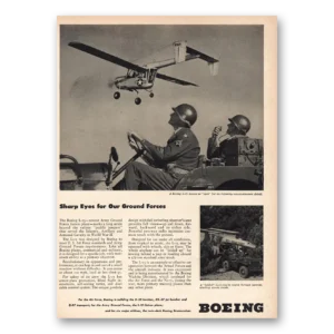 1948 Boeing Print Ad | Ground Forces