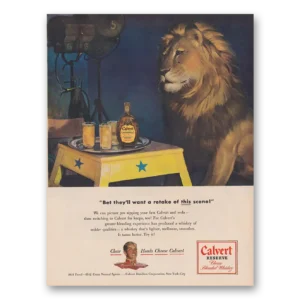 1948 Calvert Reserve Print Ad | Retake