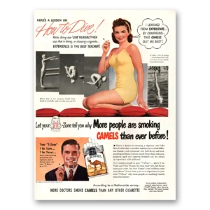 1948 Camel Cigarettes Print Ad | Jim Fairbrother