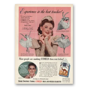 1948 Camel Cigarettes Print Ad | Kathryn Lee