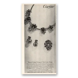 1948 Cartier Print Ad | Unusual