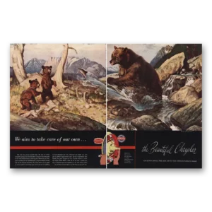 1948 Chrysler Print Ad | Take Care Of Own