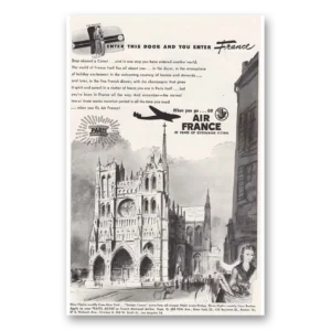 1948 Air France Print Ad | Step Aboard