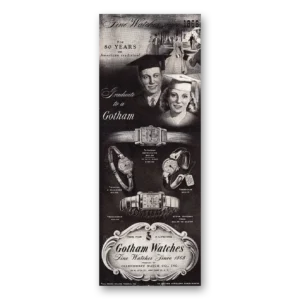 1948 Gotham Watches Print Ad | Graduate Gotham