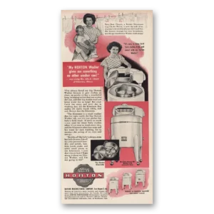 1948 Horton Washer Print Ad | No Other Washer