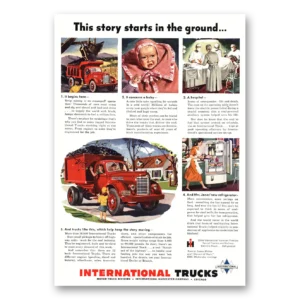 1948 International Trucks Print Ad | Story Starts