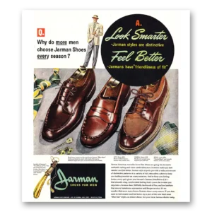 1948 Jarman Shoes Print Ad | Look Smarter