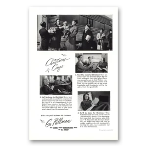 1948 Pullman Print Ad | Christmas Cargo