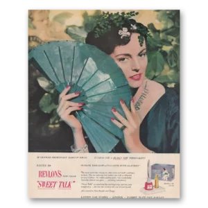 1948 Revlon Sweet Talk Print Ad | Make Up Ideas