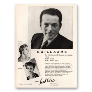 1948 Salon Lentheric Print Ad | Hair Stylist