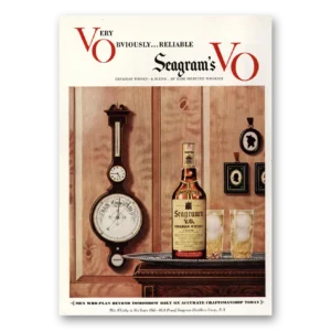 1948 Seagrams VO Whisky Print Ad | Beyond Tomorrow