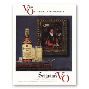 1948 Seagrams VO Whisky Print Ad | Beyond Tomorrow