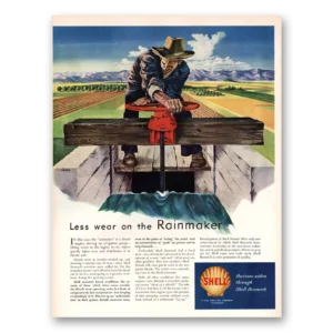 1948 Shell Research Print Ad | Rainmaker