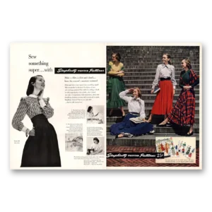 1948 Simplicity Patterns Print Ad | Sew Something