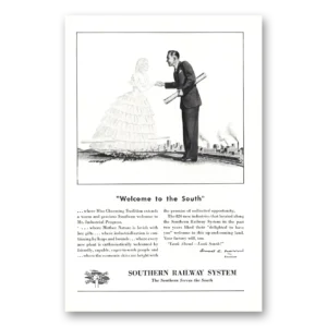 1948 Southern Railway Print Ad | South