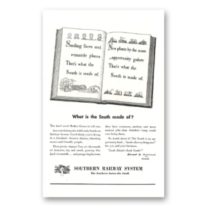 1948 Southern Railway Print Ad | South Made Of