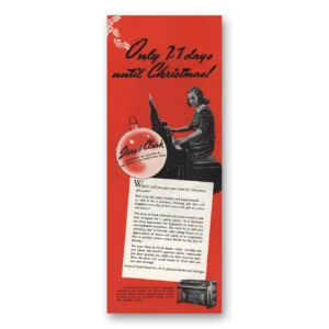 1948 Story & Clark Piano Print Ad | Christmas