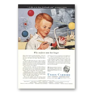 1948 Union Carbide Print Ad | Surfaces