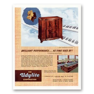 1948 Udylite Print Ad | Brilliant