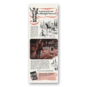 1948 Wisconsin Print Ad | Centennial Year
