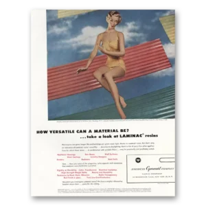 1949 American Cyanamid Print Ad | How Versatile