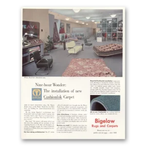 1949 Bigelow Carpet Print Ad | Supreme Road