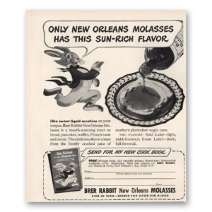 1949 Brer Rabbit Molasses Print Ad | New Orleans