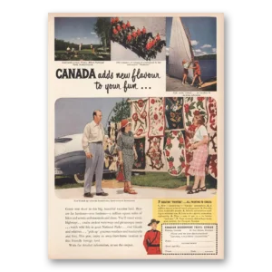 1949 Canada Print Ad | New Flavour