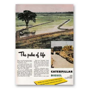 1949 Caterpillar Print Ad | Pulse Life