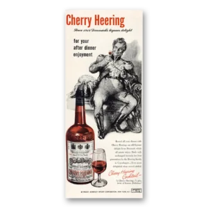 1949 Cherry Heering Print Ad | Cherry Heering