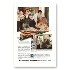 1949 GM Electro Motive Print Ad | Southern Belle