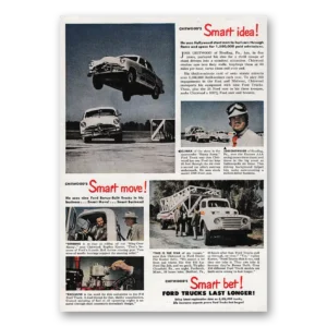 1949 Ford Trucks Print Ad | Chitwoods