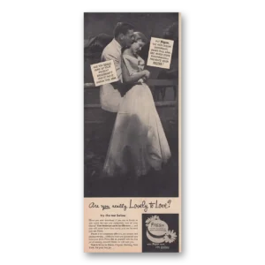 1949 Fresh Cream Deoderant Print Ad | Really Lovely