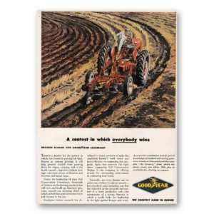1949 Goodyear Print Ad | Everybody Wins