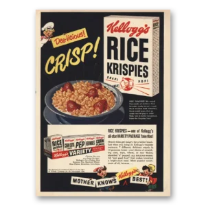 1949 Rice Krispies Cereal Print Ad | Deelicious Crisp