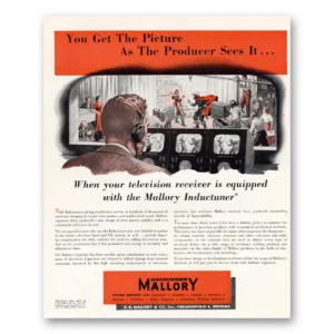 1949 Mallory Print Ad | Inductuner