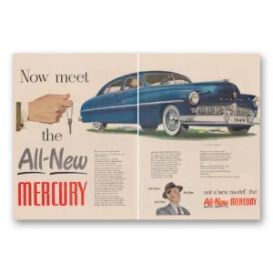 1948 Mercury Print Ad | New Mercury