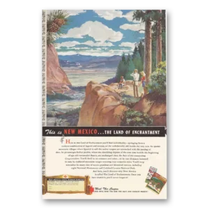 1949 New Mexico Print Ad | New Mexico