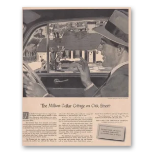 1949 New York Life Insurance Print Ad | Million Dollar