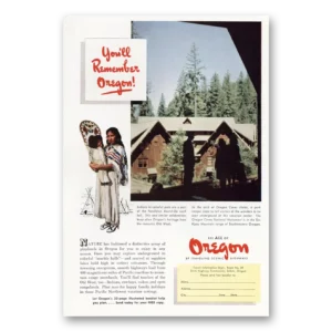1949 Oregon Print Ad | Round Up
