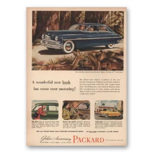 1949 Packard Golden Anniversary Print Ad | New Hush
