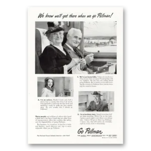 1949 Pullman Print Ad | We Know