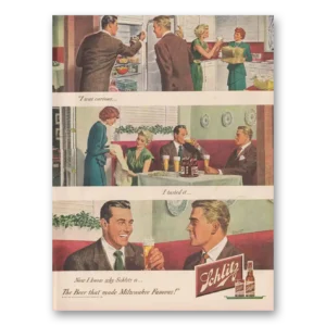 1949 Schlitz Beer Print Ad | Now I Know