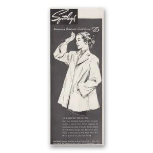 1949 Sportleigh Coats Print Ad | Summer Briefers
