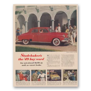 1949 Studebaker Champions Print Ad | Champion Buy
