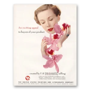 1949 United States Printing and Lithograph Print Ad | Exciting Appeal