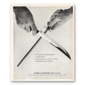 1949 Young & Rubicam Print Ad | Best Advertising