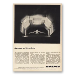 1950 Boeing Print Ad | Gateway Of The Winds