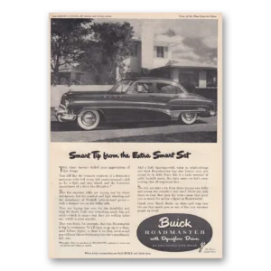 1950 Buick Roadmaster Print Ad | Smart Tip