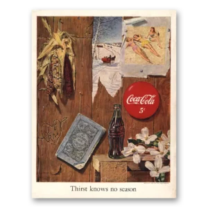 1950 Coca Cola Print Ad | No Season